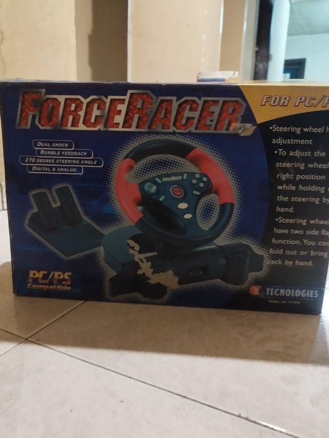 Volante ForceRacer PC/PS