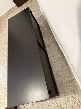 Mueble TV negro - Estanteria