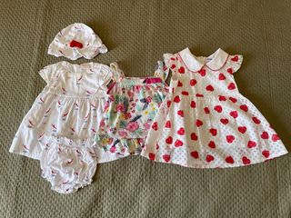 Vestitini bimba estivi 9-12 mesi