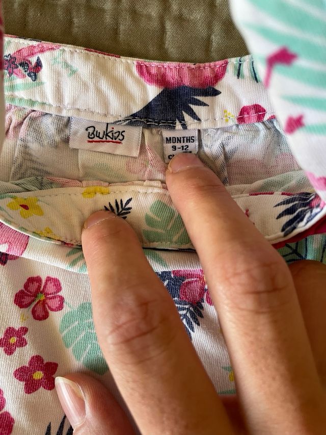 Vestitini bimba estivi 9-12 mesi