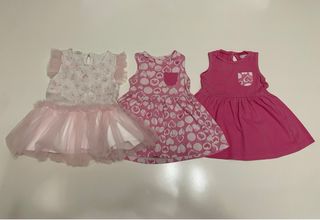 Vestitini bimba estivi 3-12 mesi