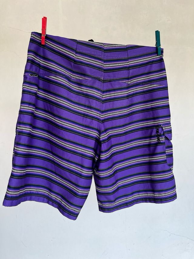 Bañador Nike 6.0 rayas moradas