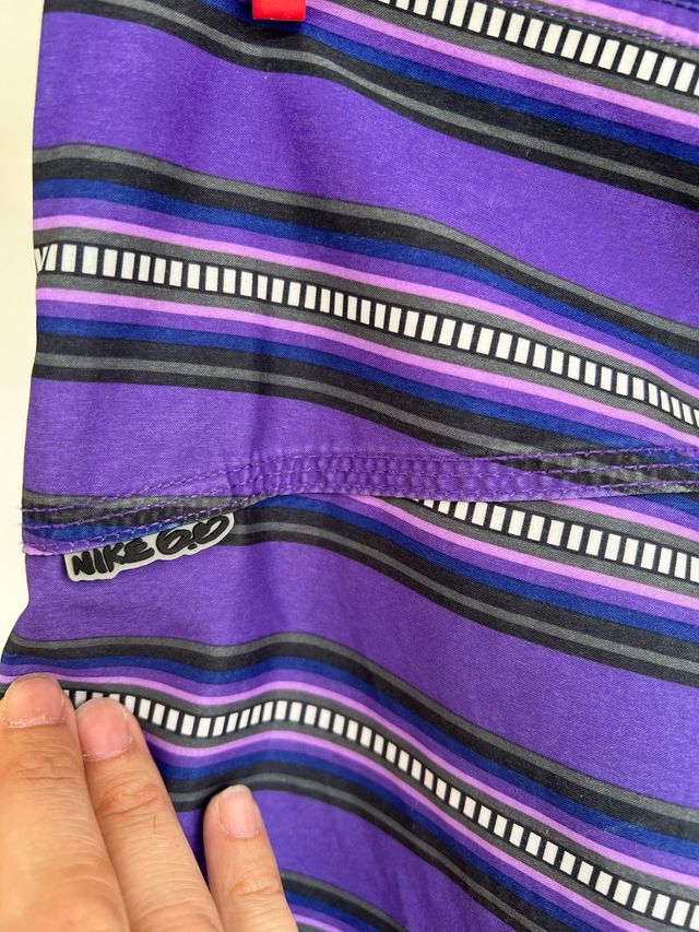 Bañador Nike 6.0 rayas moradas