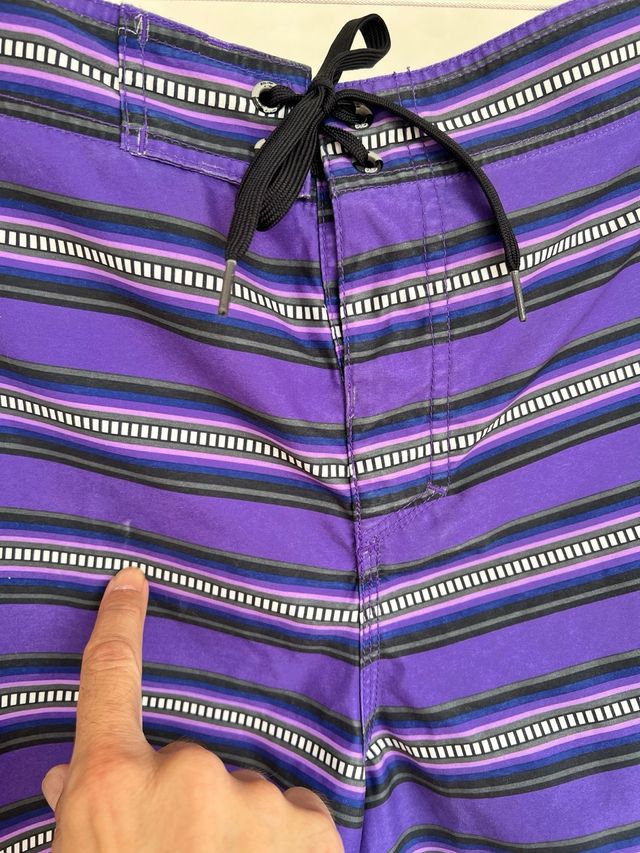 Bañador Nike 6.0 rayas moradas