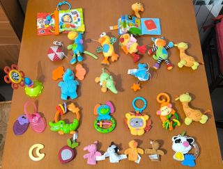 Lote juguetes bebé - 26piezas