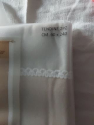 Tende Farfallarossa Beige/Rosso 60x240