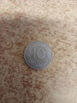Moneda 10 Céntimos Franco 1959