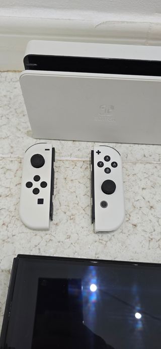 Nintendo Switch OLED Blanca