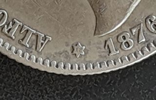 1 Peseta 1876 (18-76) DE M ¡Plata!