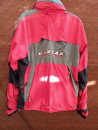 Chaqueta moto GASGAS roja-gris