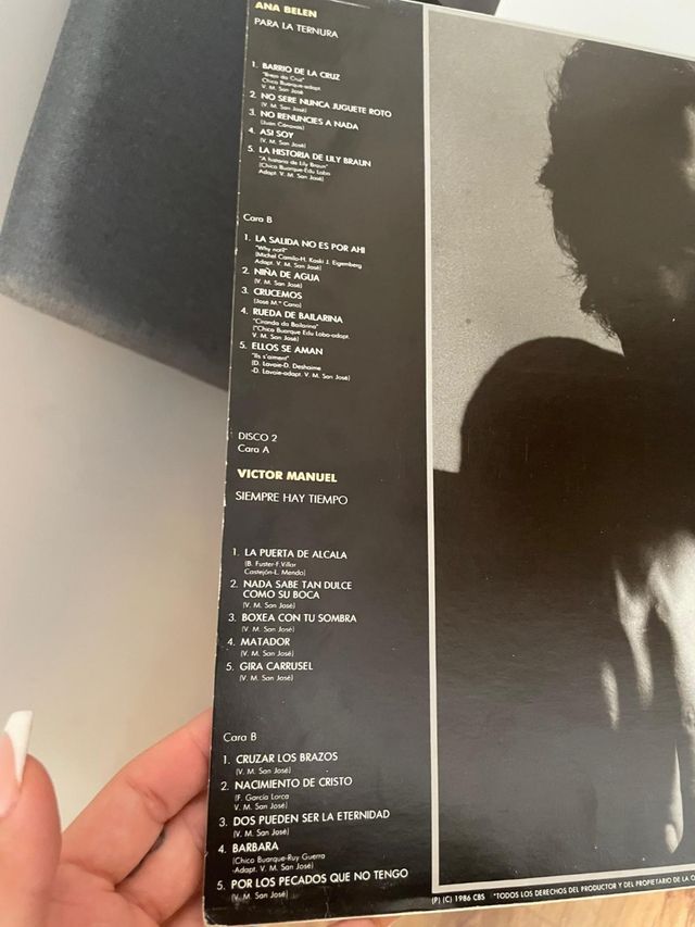Vinilo Ana Belén & Víctor Manuel