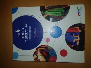 libro lengua y literatura 4 ESO