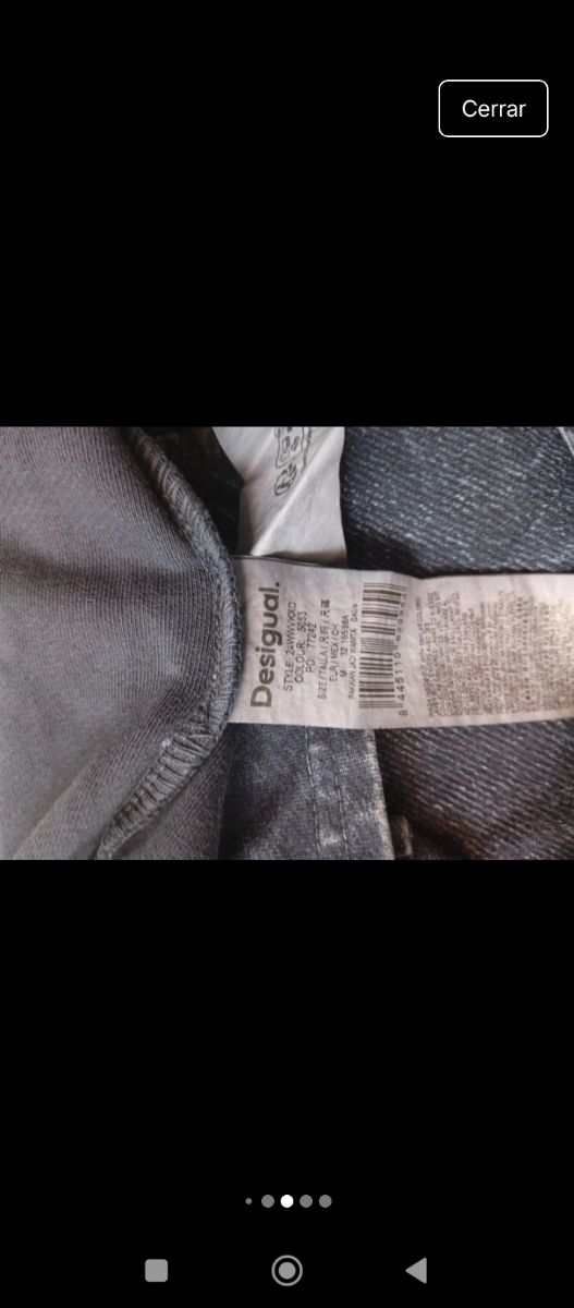 Vestido Desigual azul mujer