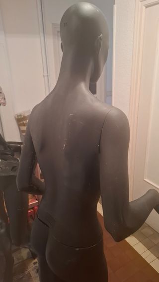 Maniquí mujer negro vintage