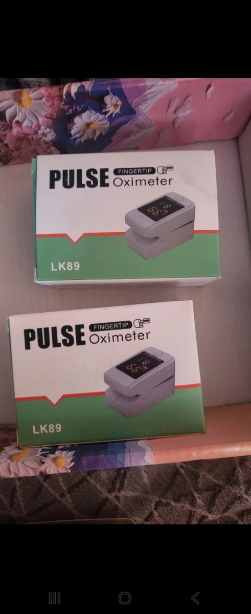 Oxímetro de Pulso LK89 (2 unidades)