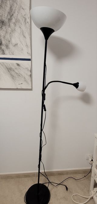 Lámpara de pie - 2 luces