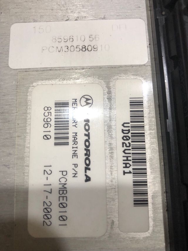 Centralita Pcm Ecu Mercury Optimax 150 hp 2.5 v6