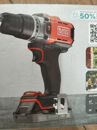 Trapano avvitatore Black+Decker 18V