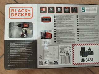 Trapano avvitatore Black+Decker 18V