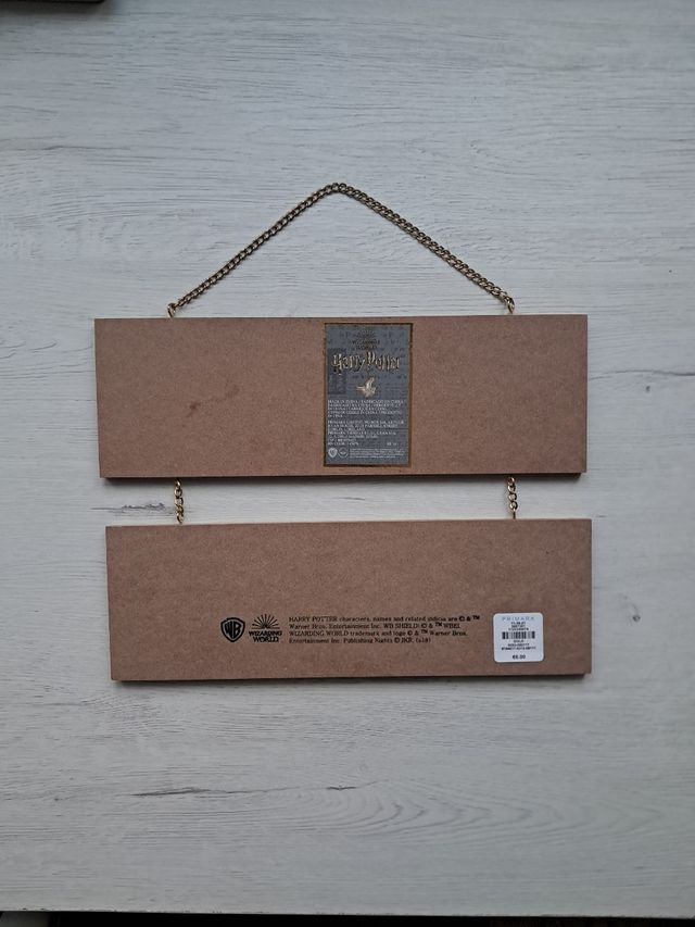 Decoración letreros Harry Potter