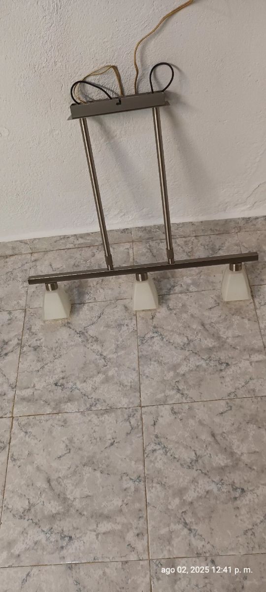 Lampara techo 3 focos - Moderna.