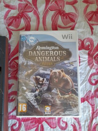 🇪🇦 PRECINTADO.Juego wii Remington+ Rifle NUEVO 