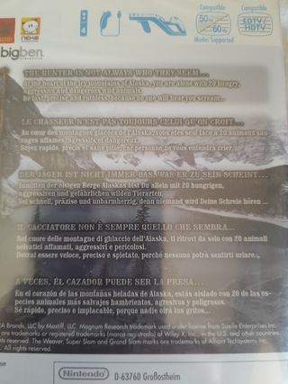 🇪🇦 PRECINTADO.Juego wii Remington+ Rifle NUEVO 