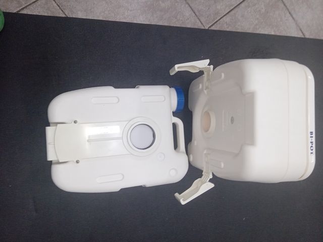 WC fiamma  portátil Bi-Pot