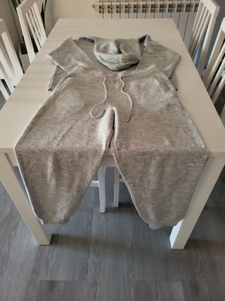 Chándal gris invierno mujer