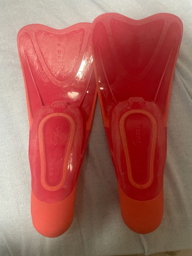 Aletas Subea rojas - Talla única