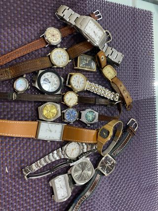 Lote de 15 relojes vintage