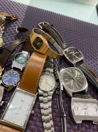 Lote de 15 relojes vintage