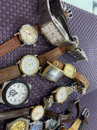 Lote de 15 relojes vintage