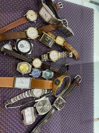 Lote de 15 relojes vintage