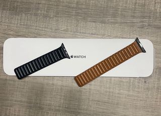 Correa de piel de eslabones Original Apple Watch