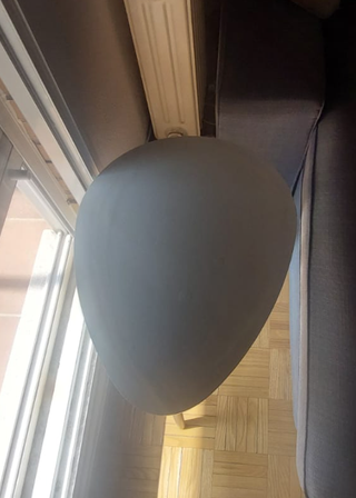 Mesa auxiliar gris
