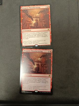 Magic: The Gathering - Weapons Manufacturing x2