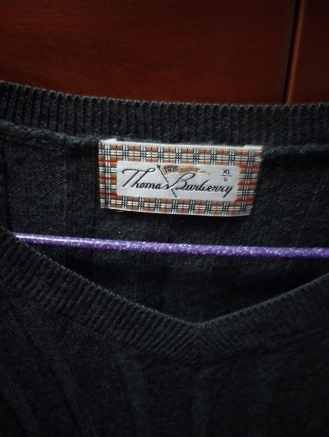 Jersey Burberry XL - Verde Oliva