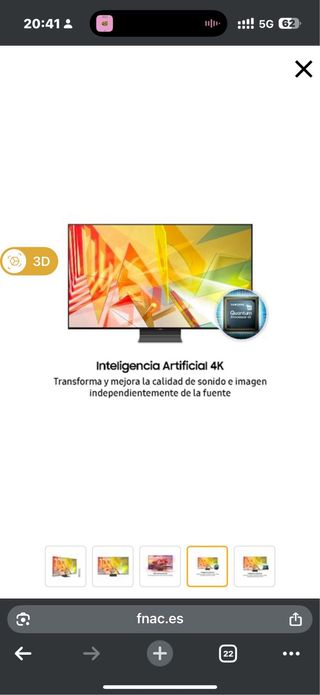 TV SAMSUNG QE55Q95TAT (QLED 55'')