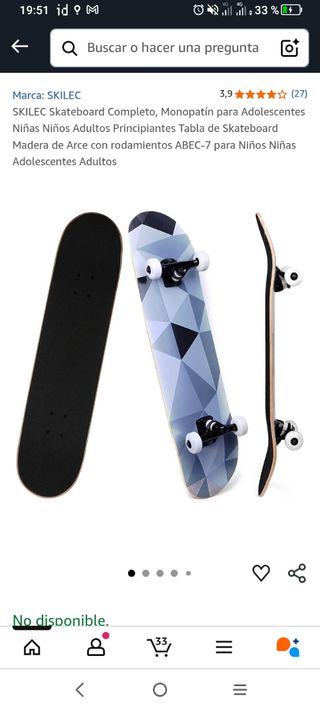 Patinete SKILEC Diamante 79cm