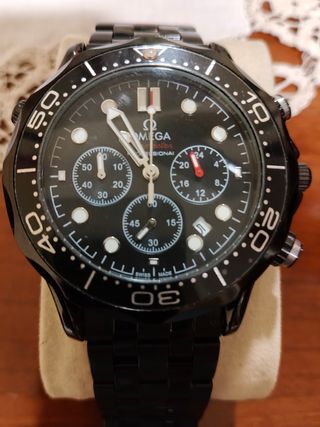 Omega Seamaster Chrono - orologio nero