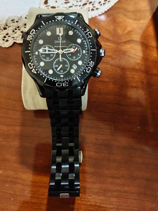 Omega Seamaster Chrono - orologio nero