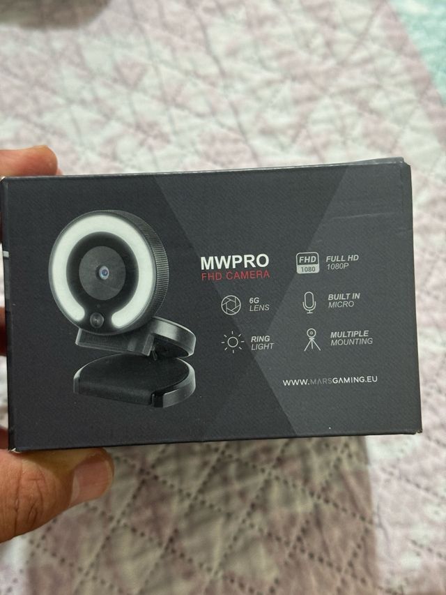MWPRO Camara Webcam FHD 1080p