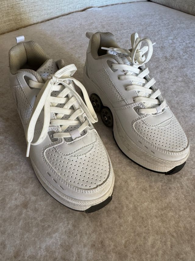 Zapatillas Patines Blancas