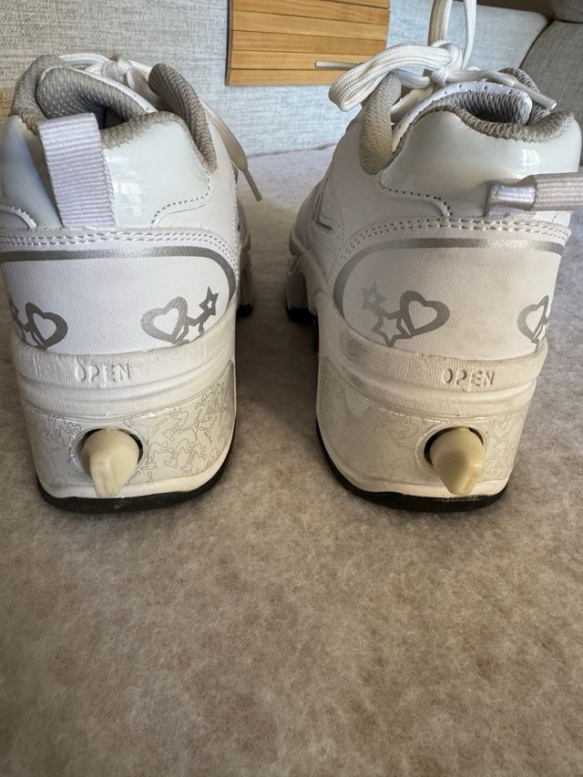 Zapatillas Patines Blancas