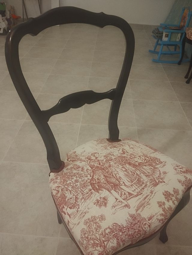 3 sillas estilo chino restauradas 3x20 euros