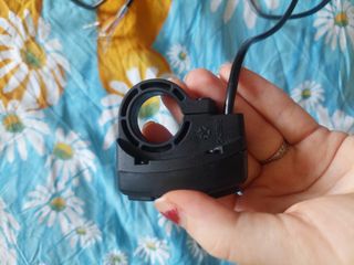 Comandi manubrio e-bike 3 in 1, nero