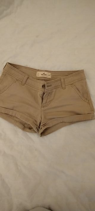 Shorts Hollister beige Tg S