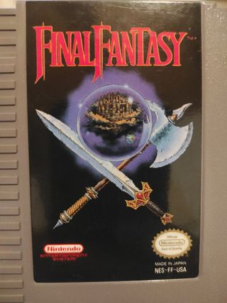 Final Fantasy NES - RPG clásico