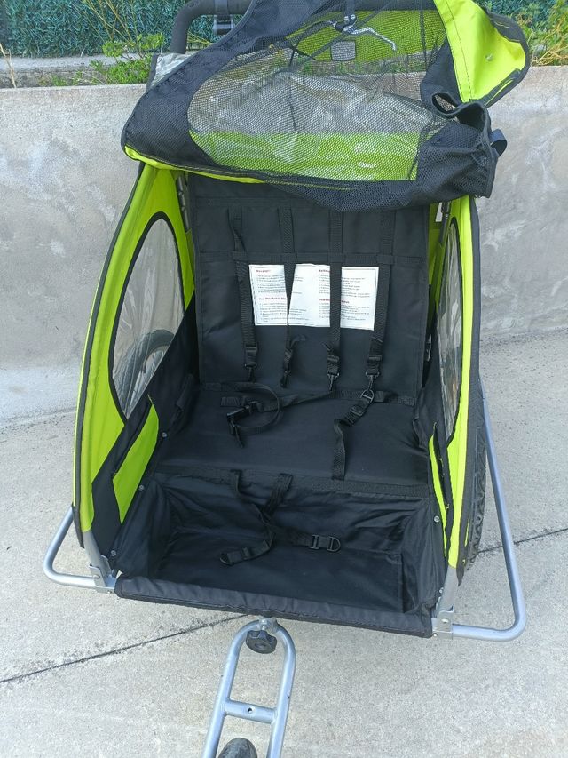 Remolque bici para niños